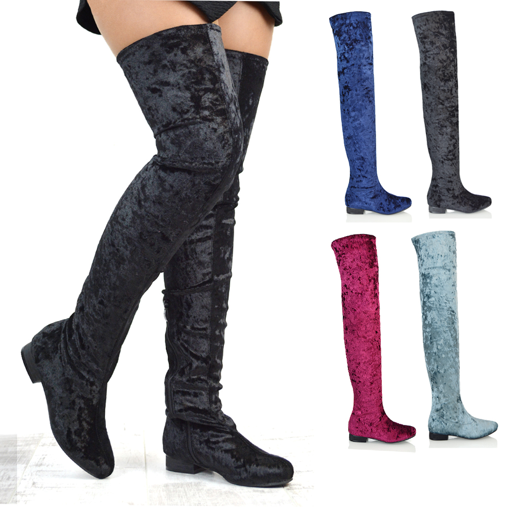 flat knee boots sale