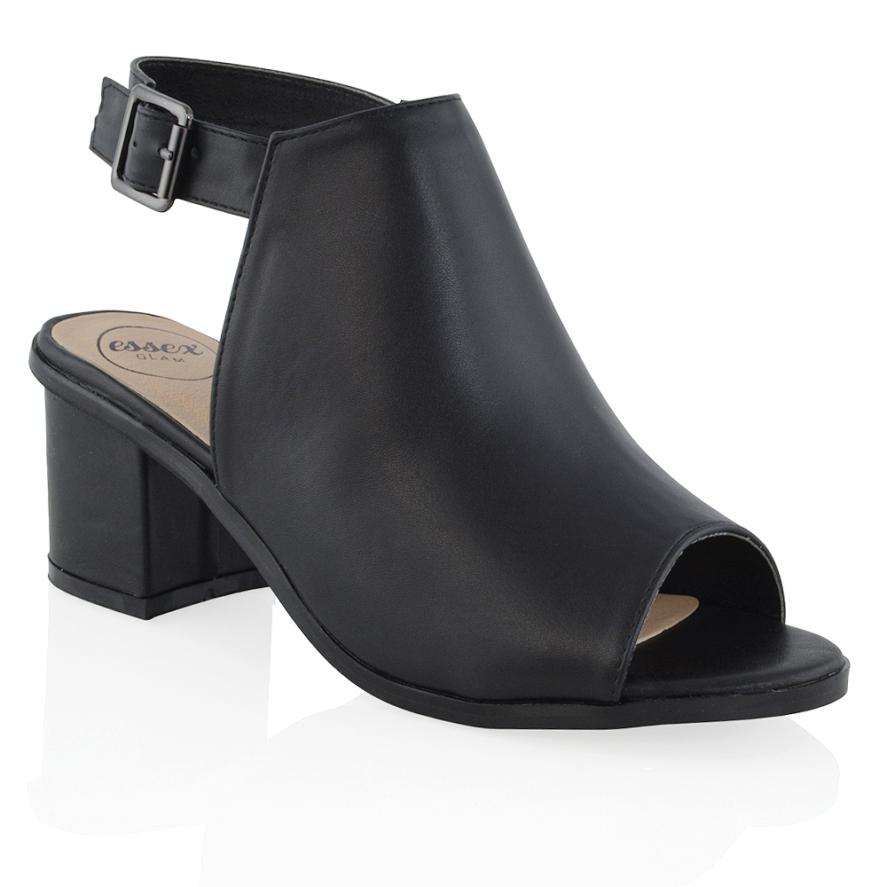 cheap black booties
