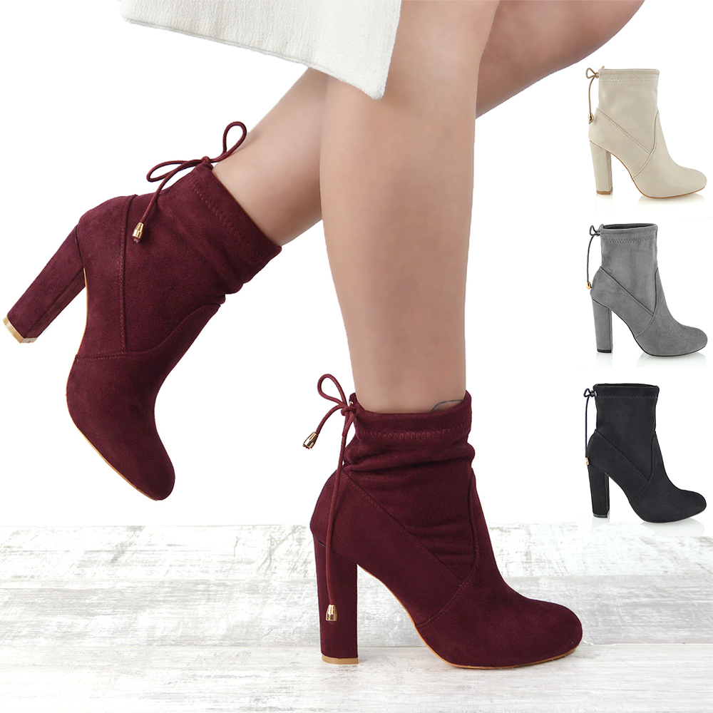 block heel long boots