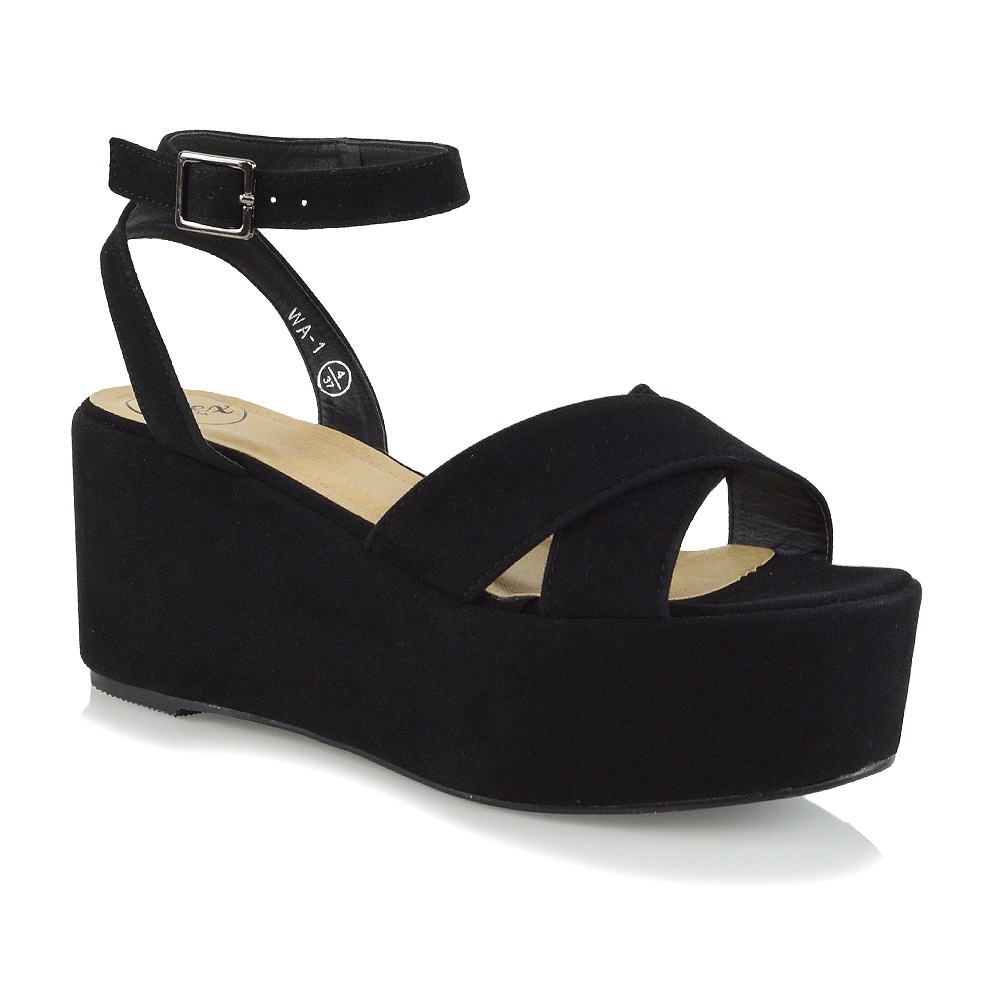 platform heel sandals